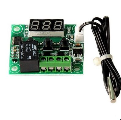 Temperaturregler mit NTC Sensor, IN 12V/ DC, OUT 250V/ AC 5A, Bereich -50-110°C, 1St