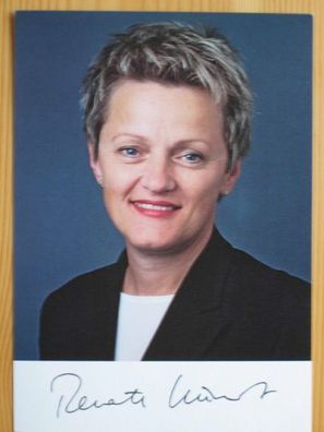 Bundesministerin a.D. Die Grünen Renate Künast - Autogramm!!!