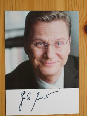 FDP Politiker Dr. Guido Westerwelle - Autogramm!!!