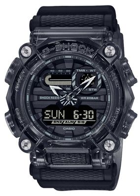 Casio G-Shock Watch GA-900SKE-8AER Armbanduhr schwarz transparent