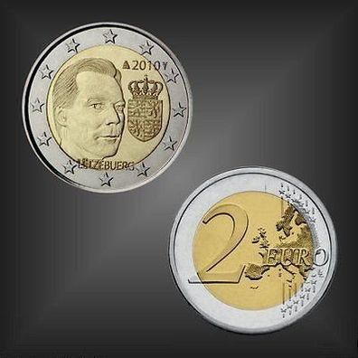 2 EURO Sondermünze "Wappen" Luxemburg 2010