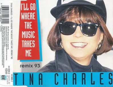 CD-Maxi: Tina Charles: I´ll go where the music takes me - Remix 93 Blue Velvet