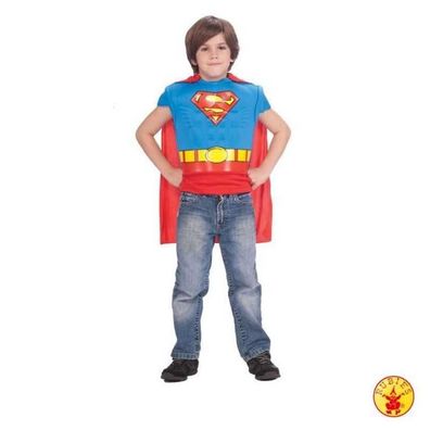 Supermannkostüm - Größe: Std. (5 - 7 Jahre)