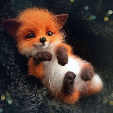 DIY Material Kit für selbst handgemachte niedliche Tierspielzeug