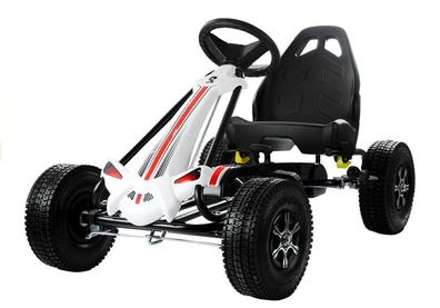 Gokart Kinderfahrzeug Tretfahrzeug Monster Pedal Go-Kart Tretauto Luftbereifung