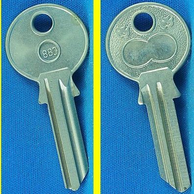 Schlüsselrohling Börkey 880 für verschiedene Dom Profilzylinder