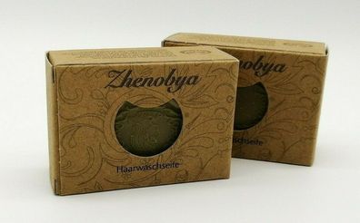 Zhenobya Haarwaschseife Haarseife mit 7 Ölen Propolis Olivenöl Sesamöl 100g