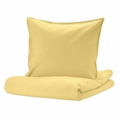 Ikea Ängslilja Bettwäscheset, 2-teilig, gelb Neu , 140x200/80x80