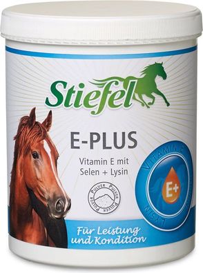 Stiefel E-Plus Pulver 1 kg Vitamin E + C Selen L-Lysin Sport Leistung Zucht