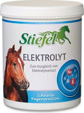 Stiefel Elektrolyt 1 kg Sportpferde Schwitzen Durchfall Regeneration alte Pferde