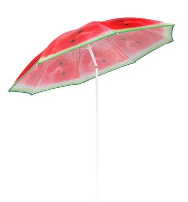Sonnenschirm Gartenschirm Strandschirm Modell Melone 1,8m knickbar UV Schutz