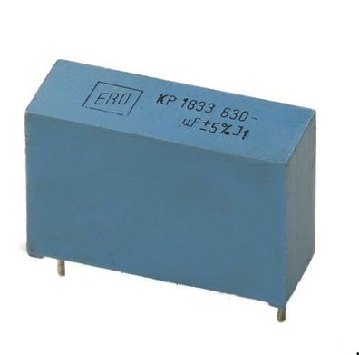 0,082uF, 630V- ,5%, KP1833 Folien Kondensator / Metall-Pol. RM27,5mm, ERO, 1St.