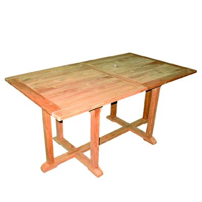 Luxus Teak Tisch Gartentisch ausziehbar 210/160 x 90 x 75 cm aus Plantagenanbau
