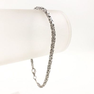 Königs Armband aus 925er Silber Rhodiniert