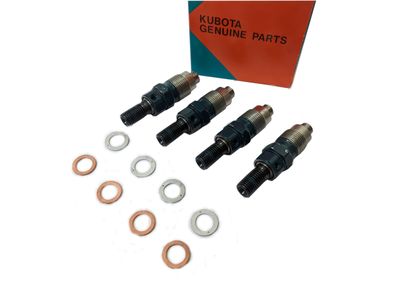 Einspritzdüse 4 Stück von Kubota V1903 V2003-M V2203 V2203-M V2403-M