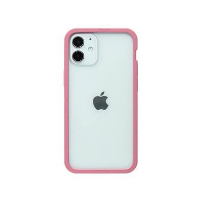 Pela Case Clear Eco Friendly Case für Apple iPhone 12 mini - Clear/ Cassis