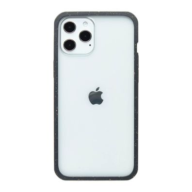 Pela Case Clear Eco Friendly Case für Apple iPhone 12 Pro Max - Clear/ Schwarz