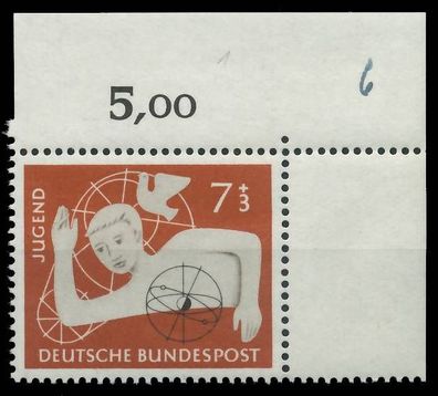 BRD BUND 1956 Nr 232 postfrisch ECKE-ORE X2F7C8E