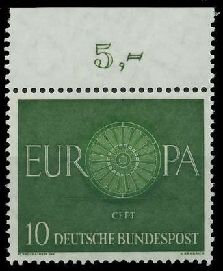 BRD BUND 1960 Nr 337 postfrisch ORA X302716