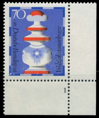 BRD BUND 1972 Nr 745 postfrisch Formnummer 1 X3102C6