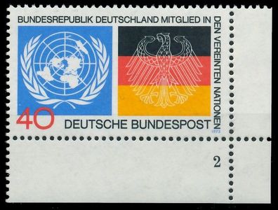BRD BUND 1973 Nr 781 postfrisch Formnummer 2 X3137DE