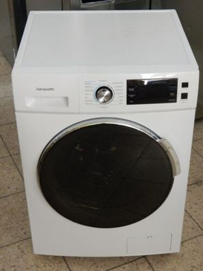 Hanseatic Waschmaschine HWMB714B, 7 kg, 1400 U/ min A + ++ Weiß Frontlader