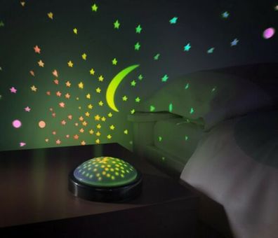 LED-Nachtlicht "Sternenprojektor" Sternenhimmel Stimmungslicht Nachtlicht Lampe