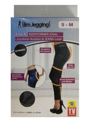 Slim Jeggings (Größe=S/ M) 34-38 Damen Jeans Jeansoptik Stretch Leggings Hose