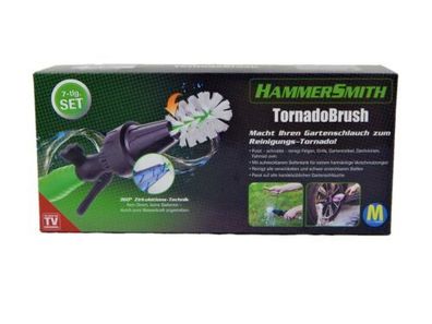 Hammer Smith Tornado Brush für Felgen Grills Gartenmöbel Fahrrad Dachrinnen