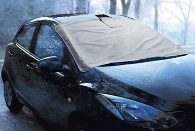 Frontscheibenabdeckung mit Magneten für Auto, Kfz Scheibenabdeckung Winterschutz