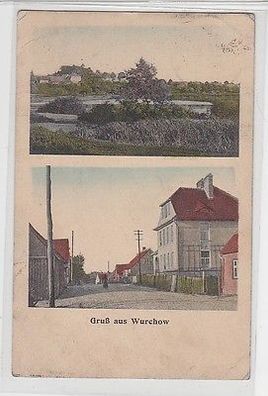 65378 Mehrbild Ak Gruss aus Wurchow 1923