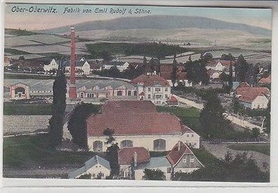 65678 Ak Ober-Oderwitz Fabrik von Emil Rudolf & Söhne 1909
