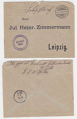 65490 Feldpostbrief Deutsch Südwestafrika mit Truppenstempel Feldintendantur