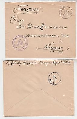65022 Feldpostbrief Deutsch Südwestafrika mit Truppenstempel Abbabis 1906