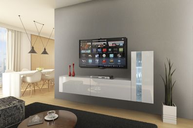 Future 45 Möbel für Wohnzimmer Wohnwand Mediawand Schrankwand Wohnschrank
