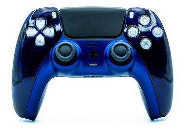 Sony PS5 / PlayStation 5 DualSense Wireless Controller - Custom Blau Schwarz