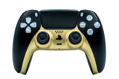 Sony PS5 / PlayStation 5 DualSense Wireless Controller - Custom Schwarz Gold