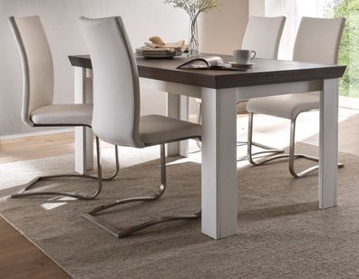 Esstisch weiß Pinie Landhaus Küchentisch Holztisch Esszimmer Tisch Corela 160 cm
