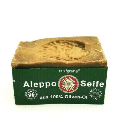 Alepposeife reines Olivenöl milde Seife vegan 200g Finigrana