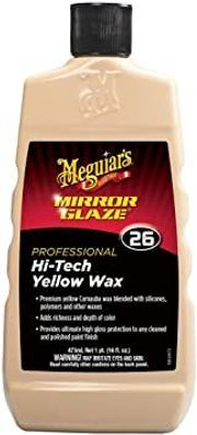 Meguiars Mirror Glaze 26 Professional Hi-Tech Yellow Wax Liquid 473 ml