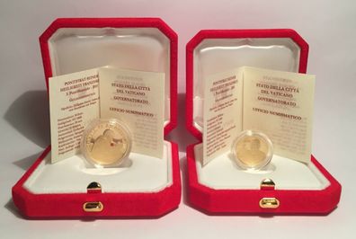 20 und 50 Euro Gold PP 2015 Rosenkranz Gedenkmünzen jeweils originalverpackt