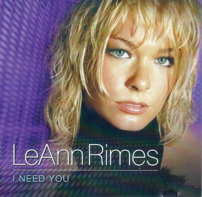 CD: LeAnn Rimes: I Need You (2001) Curb Records 8573876382