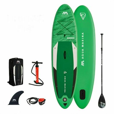 Luxus Stand Up Paddle SET Breeze 300x76cm aufblasbar Surfboard SUP Board 2021