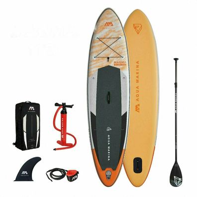 Luxus Stand Up Paddle SET Magma 340x84cm aufblasbar Surfboard SUP Board 2021