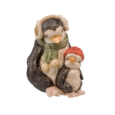 Goebel Weihnachten Weihnachtsmann 'Pinguin Frieda und Helma'