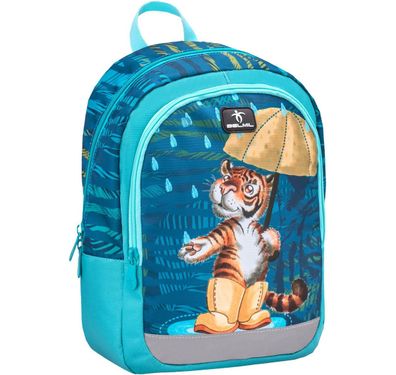 Belmil Kiddy Super leichte Kinder Rucksack Tiger im Regenstiefel 3-6 Jahre Bag