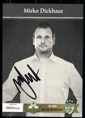 Mirko Dickhaut SpVgg Greuther Fürth 2014-15 Original Signiert + A 85221