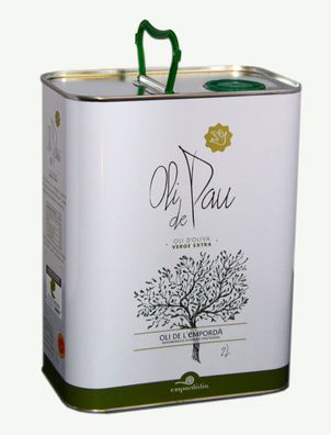 Premium Olivenöl Oli de Pau Verge Extra (2 Liter Kanister)