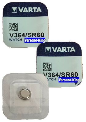 3 x VARTA V364 Knopfzelle 1,5 Volt LR 621 Batterie SR621 Uhrenbatterie AG 1
