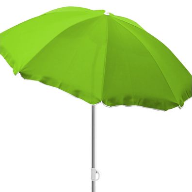 Runder Sonnenschirm Gartenschirm Schirm Sonnenschutz lime grün Ø1,8m knickbar UV